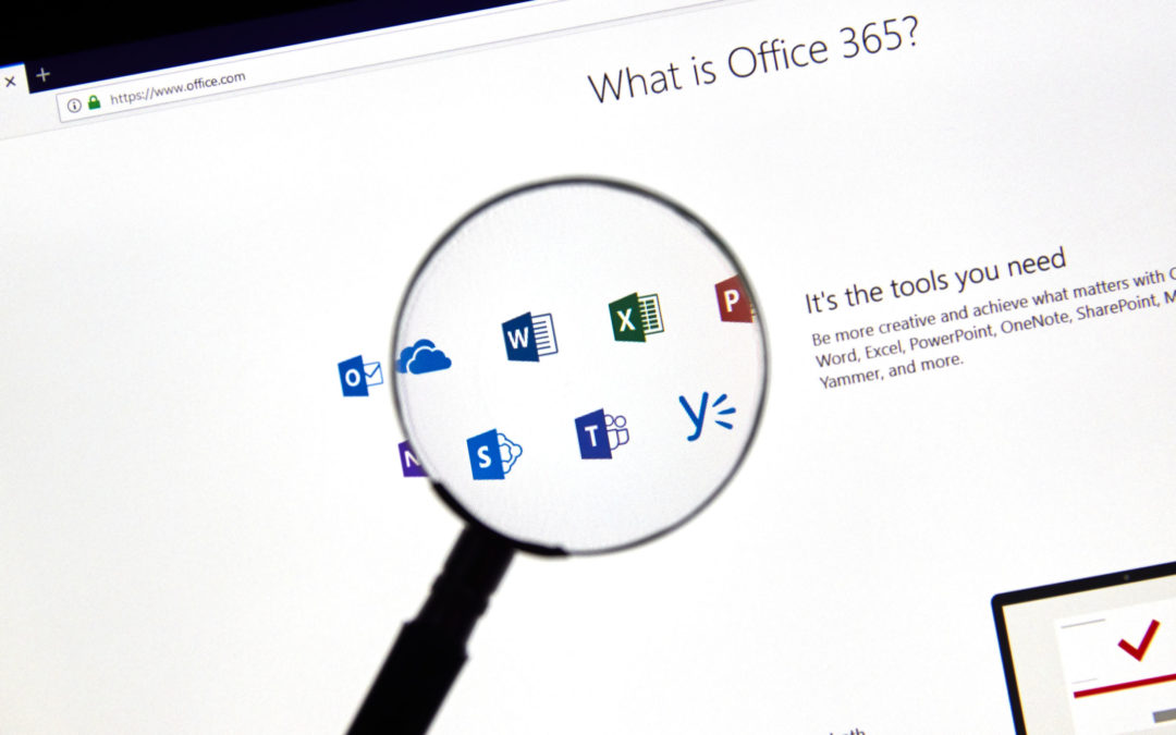 MIcrosoft Office 365 icons