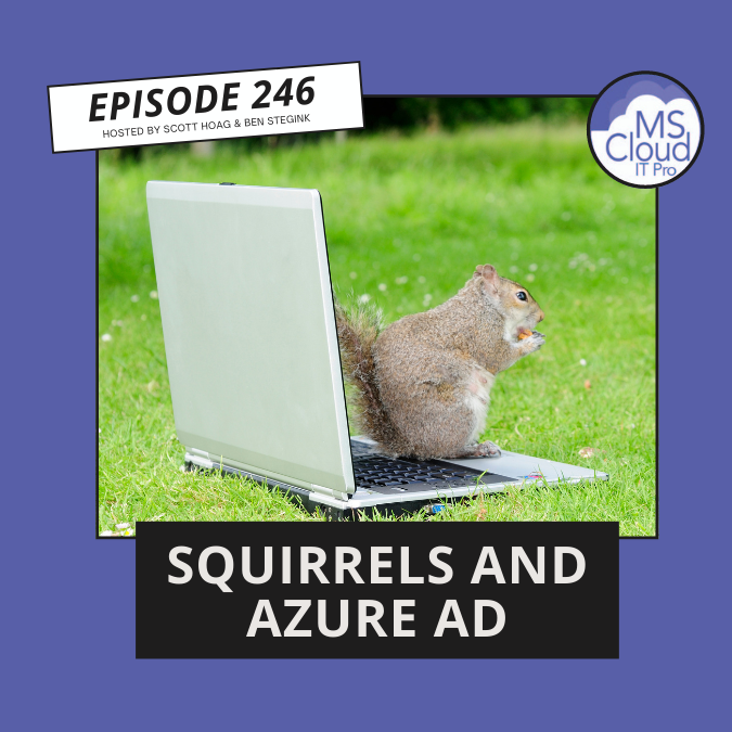 Episode 246 - Squirrels and Azure AD